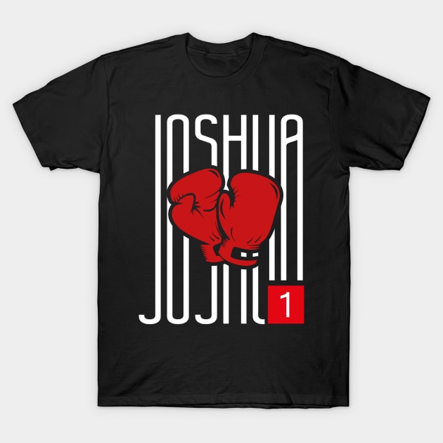 Joshua Boxing World Champion T-Shirt by TEEWEB